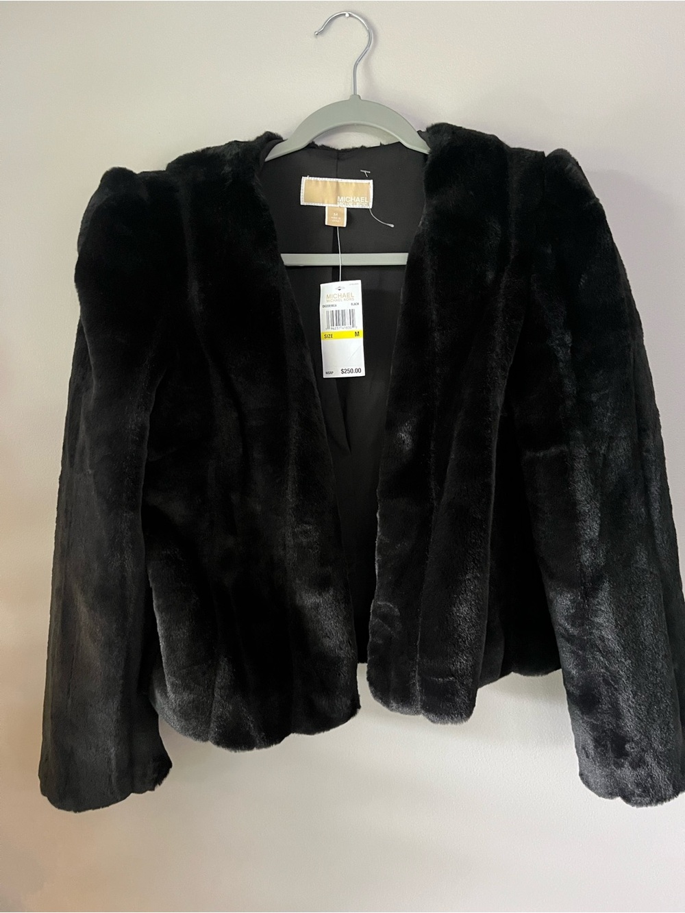 Michael Kors Black faux fur Jacket 
Baddie, Boss, Mob Wife